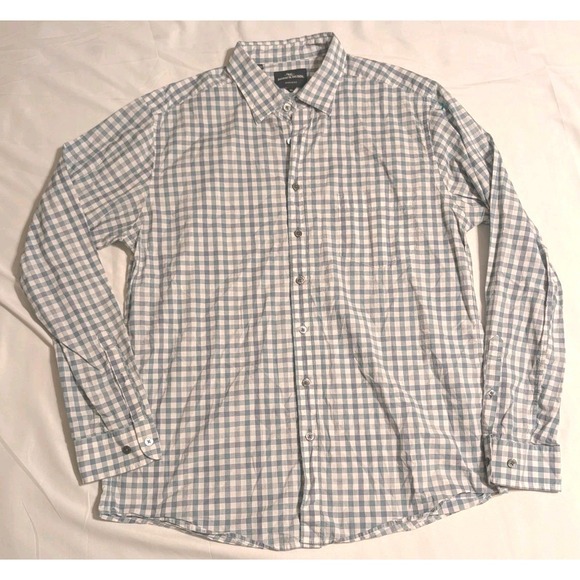 Rodd & Gunn Other - Rodd And Gunn Men's Green &‎ Blue Checkered Print Oxford Shirt - Size Large